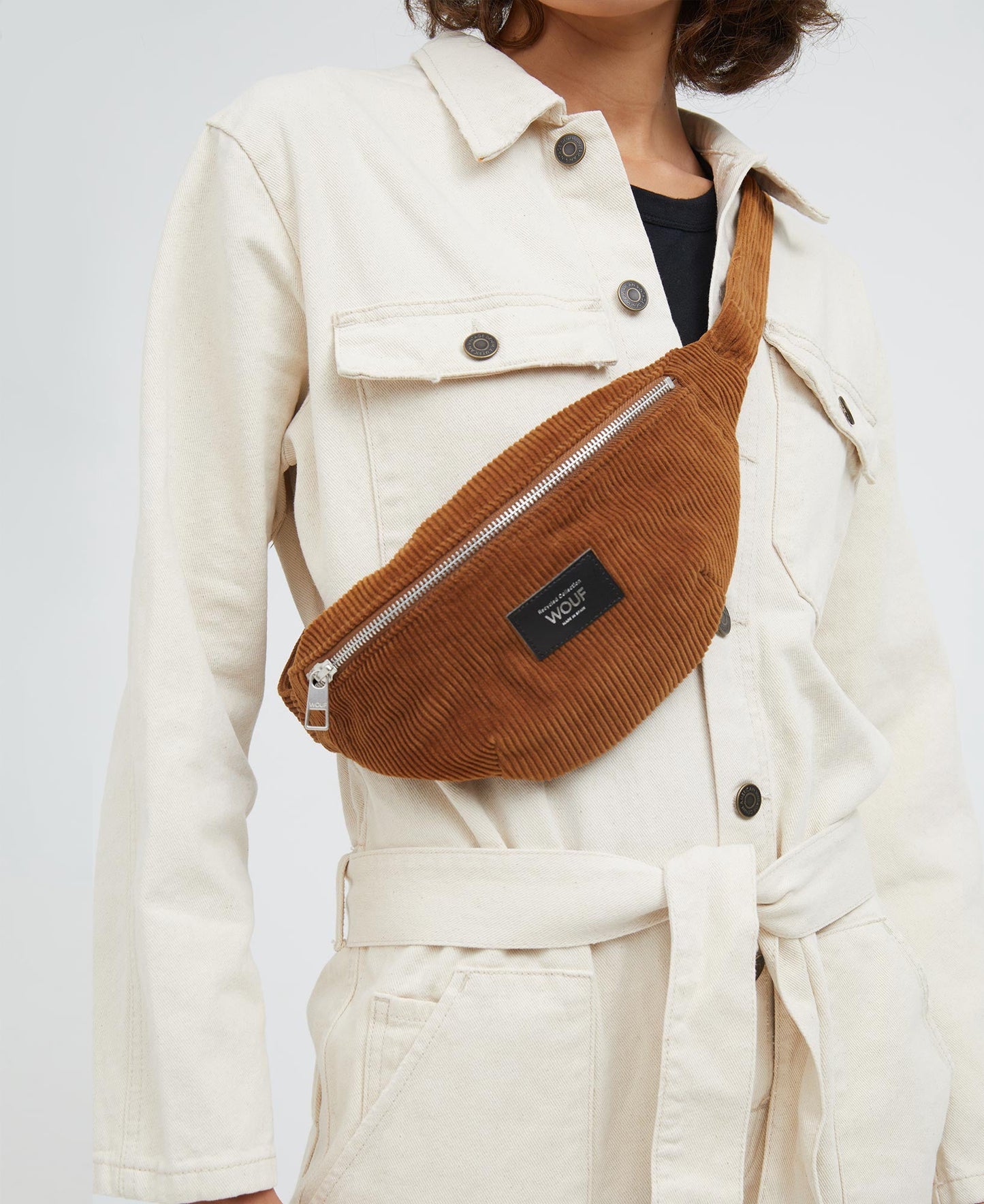 Banane en coton bio | Caramel "caramel waistbag"