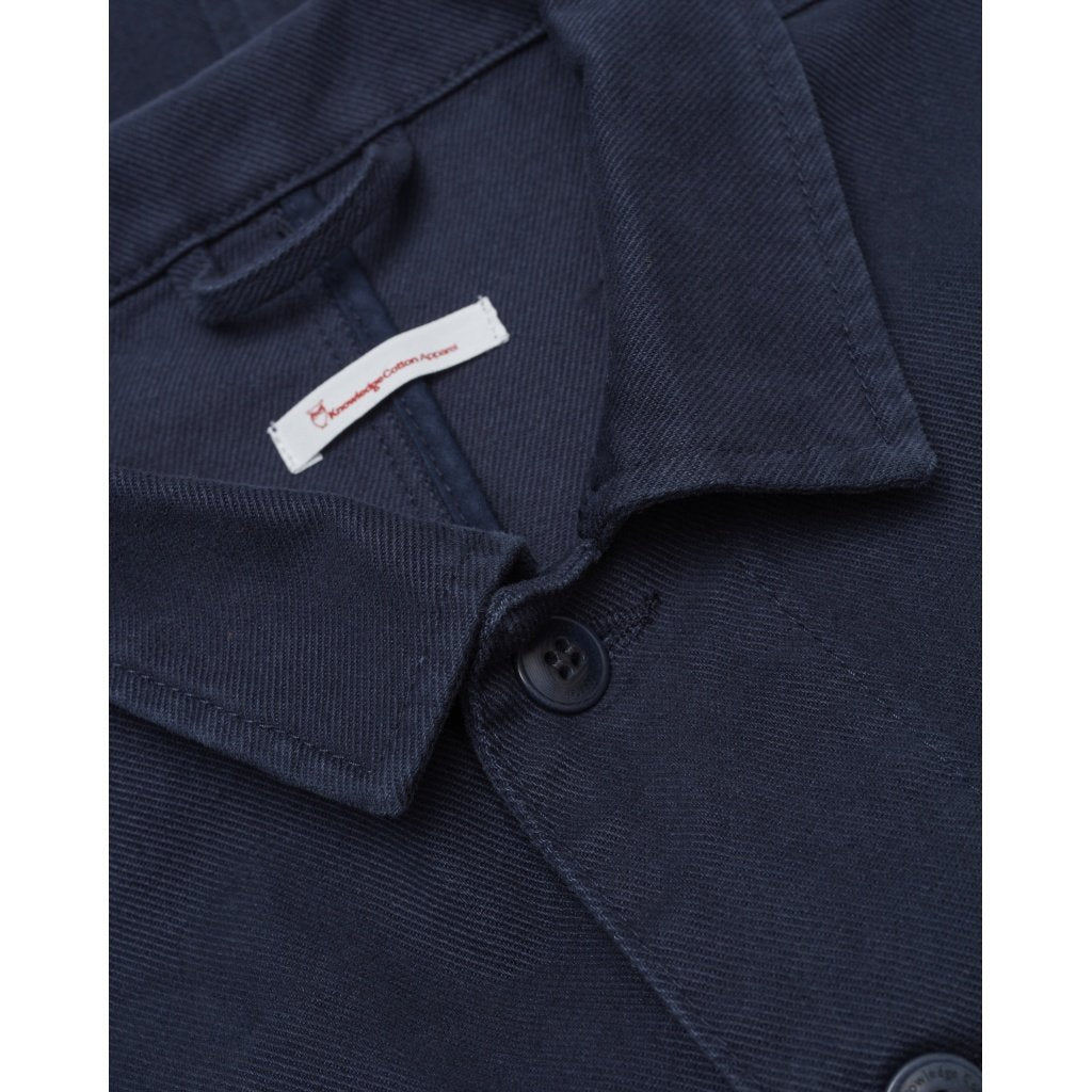 Veste marine en coton bio