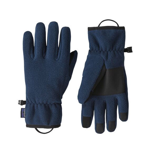 Gants polaires en polyester recyclé | bleu "Synch Gloves - new navy"