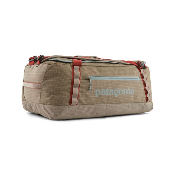 Sac de voyage 55L en polyester recyclé | beige "black hole duffel 55l seabird grey"