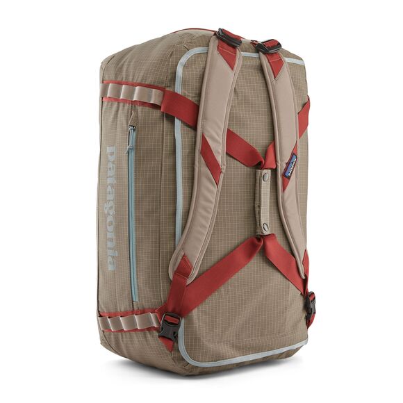 Sac de voyage 55L en polyester recyclé | beige "black hole duffel 55l seabird grey"