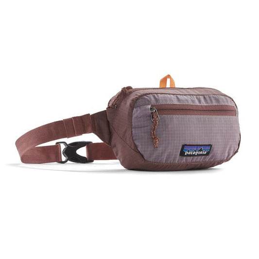 Banane en matière recyclée | mauve "ultralight mini hip dulse mauve"