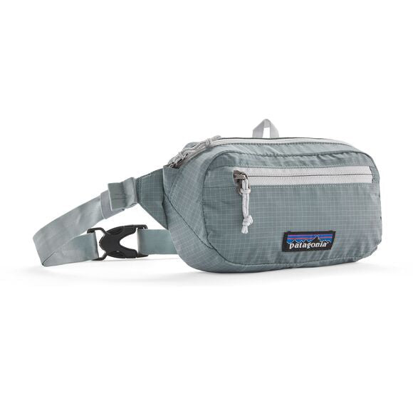 Banane en matière recyclée | bleu "ultralight black hole mini hip pack thermal blue"
