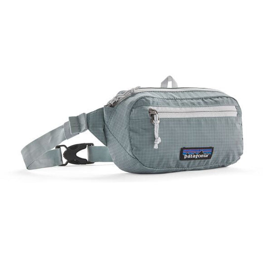 Banane en matière recyclée | bleu "ultralight black hole mini hip pack thermal blue"