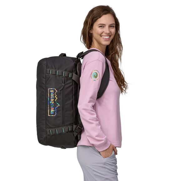 Sac de voyage 40L en polyester recyclé | noir "black hole duffel 40l unity fitz ink black"