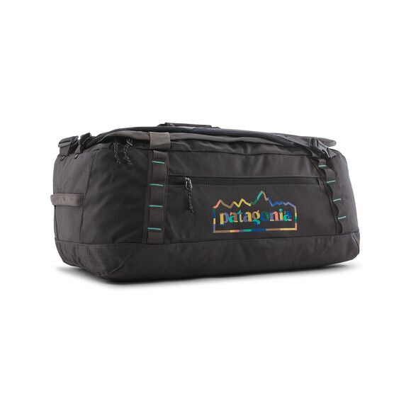 Sac de voyage 55L en polyester recyclé | noir "black hole duffel 55l unity fitz ink black"