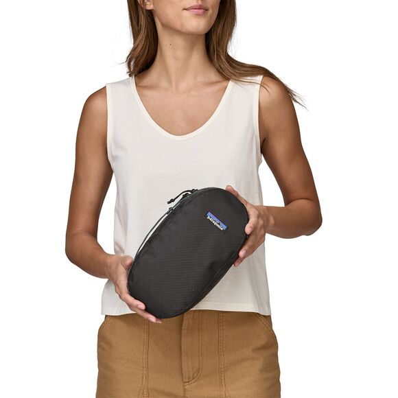 Sac de rangement 3L en polyester recyclé | noir "black hole cube 3l black"