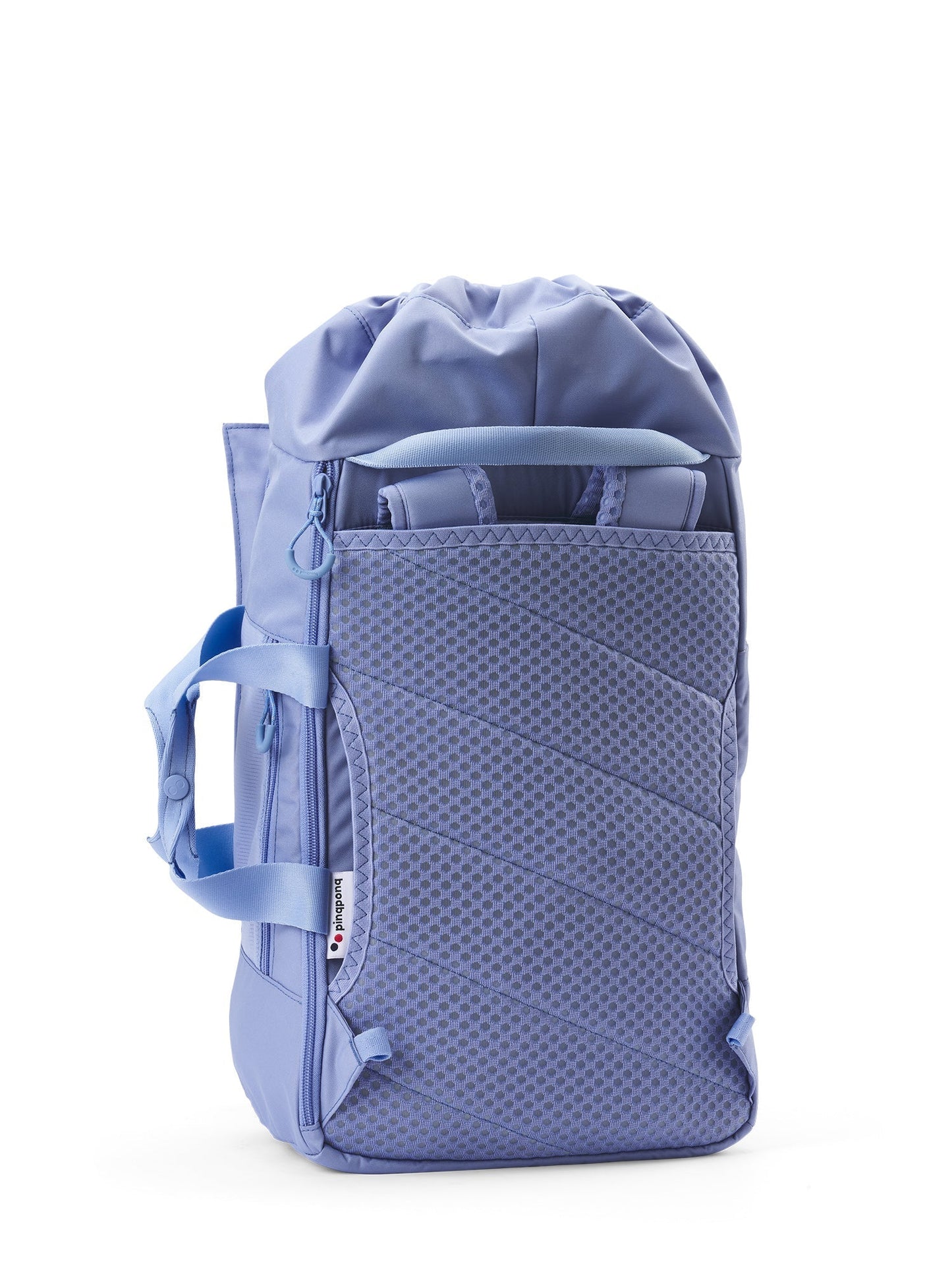 Sac à dos en matière recyclée | bleu "blok medium pool blue"