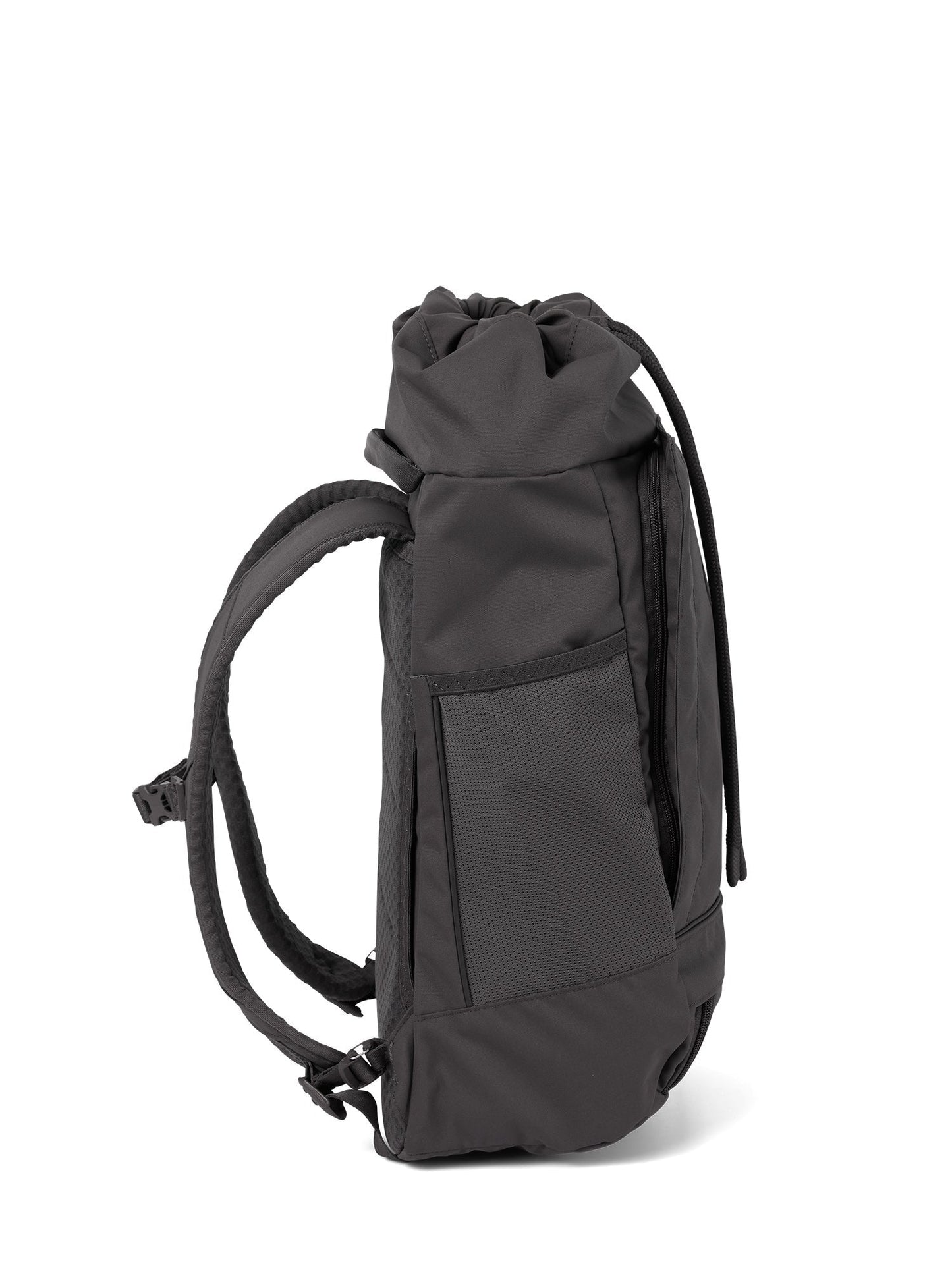 Sac à dos en matière recyclée | gris "Blok medium deep anthra"