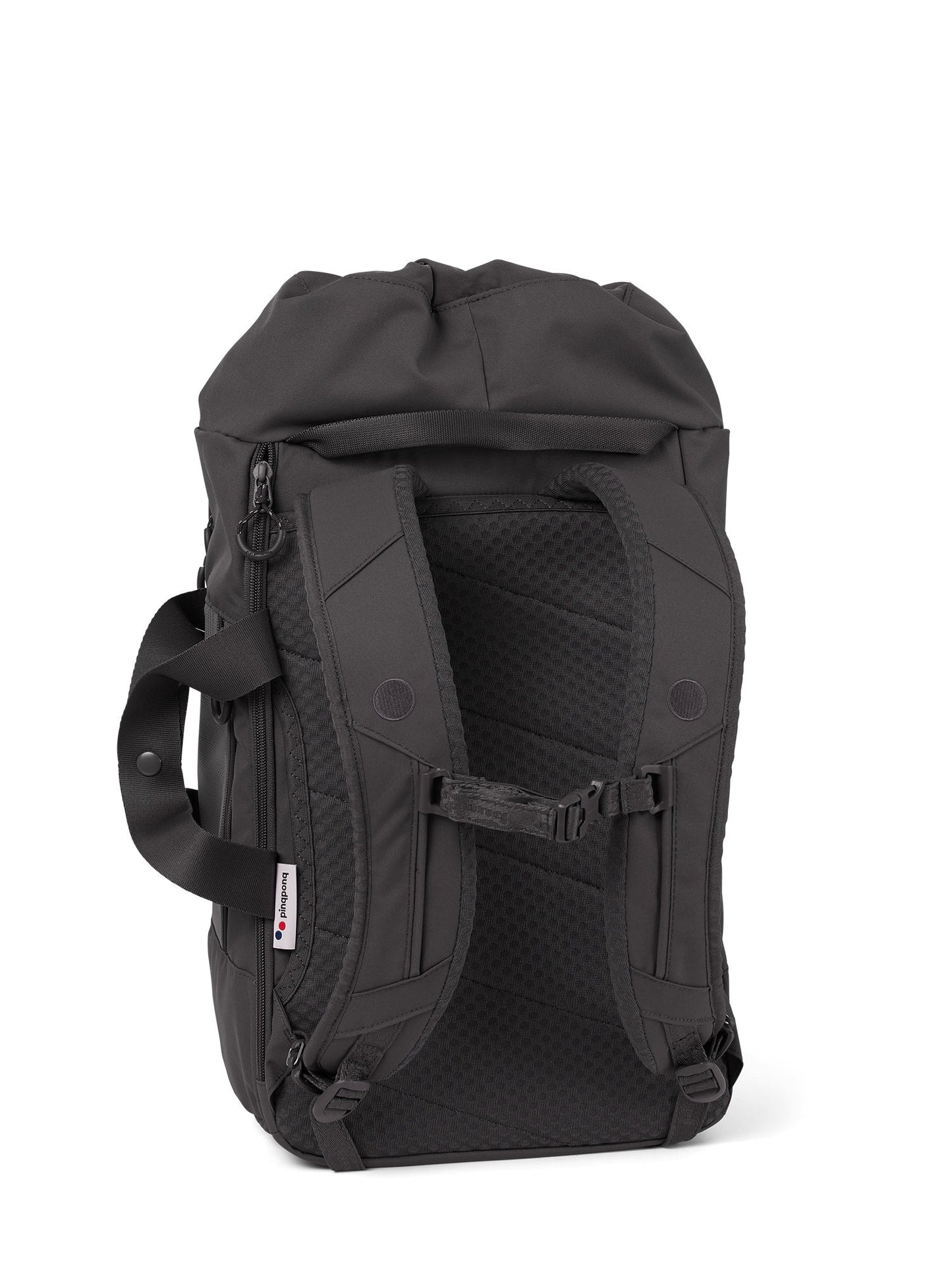 Sac à dos en matière recyclée | gris "Blok medium deep anthra"