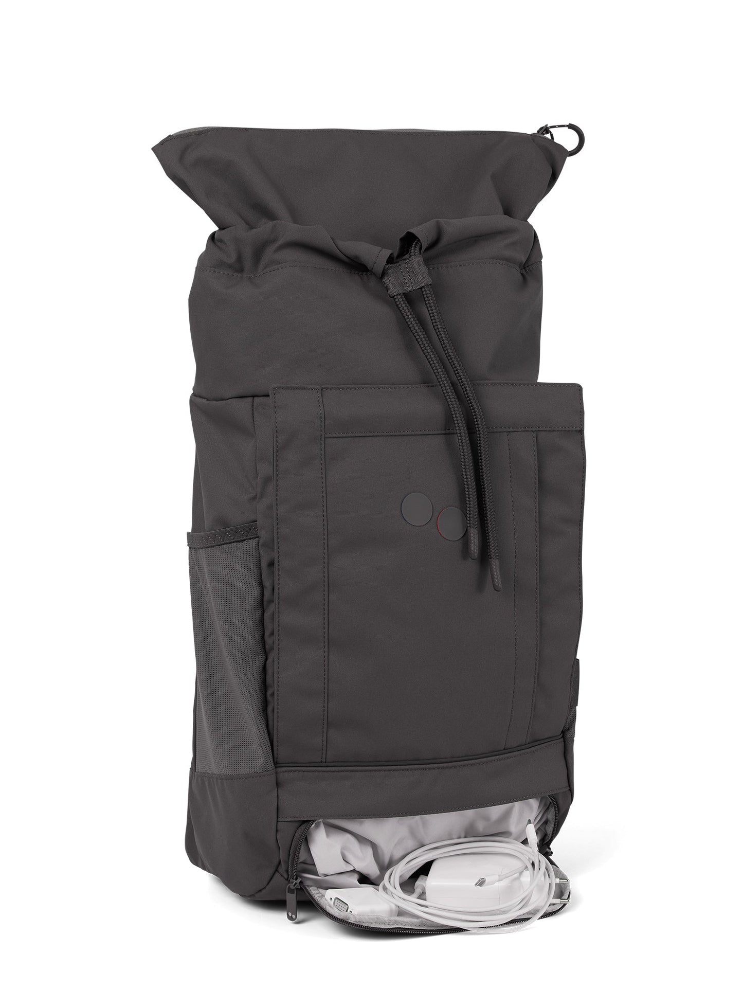 Sac à dos en matière recyclée | gris "Blok medium deep anthra"