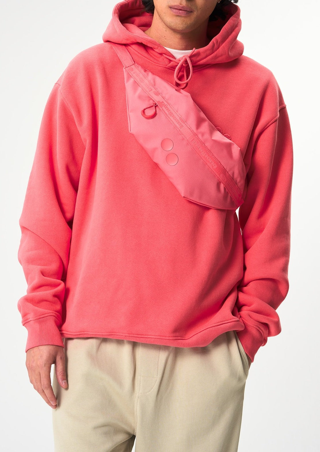 Banane en matière recyclée | rose "brik watermelon pink"