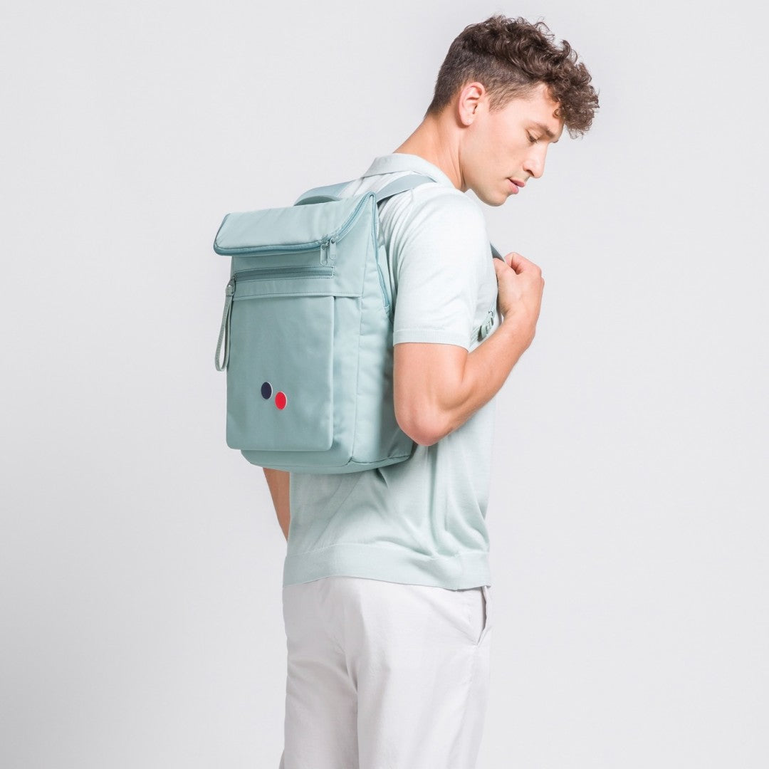 Sac à dos vert menthe recyclé - Klak