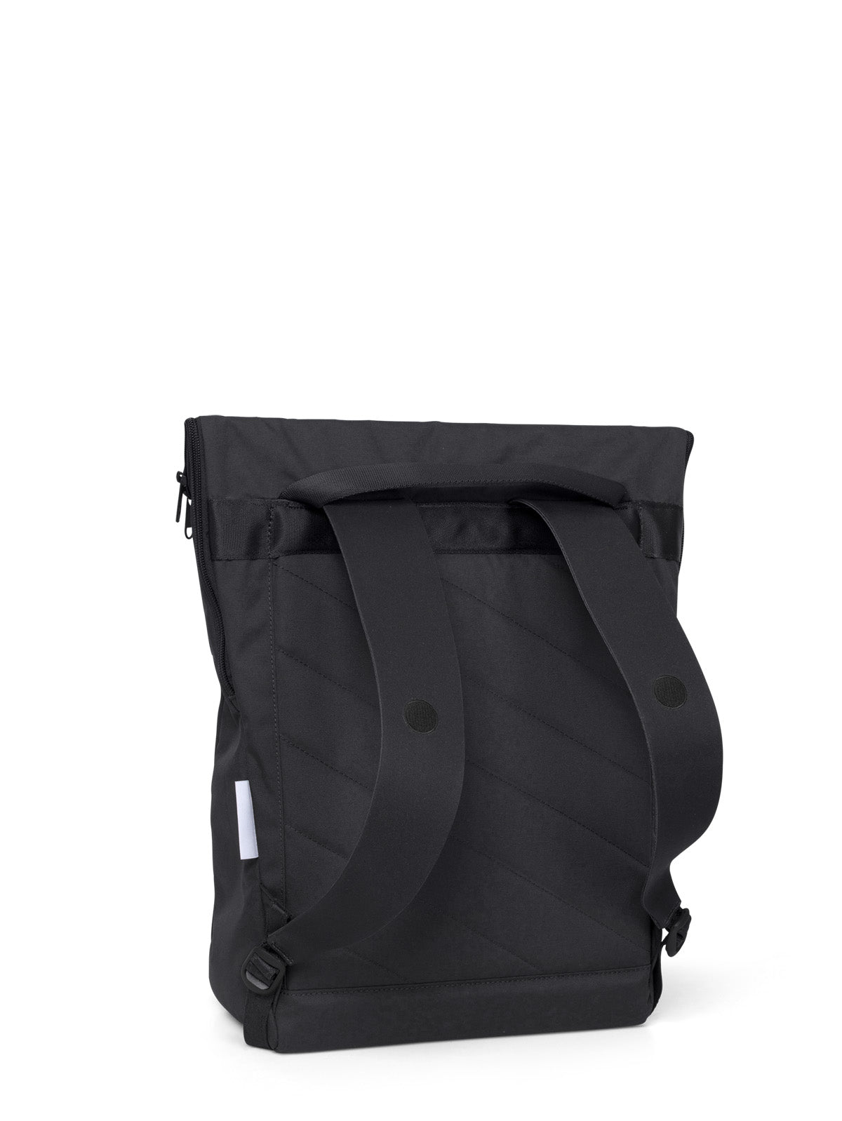 Sac à dos en matière recyclée | noir "Klak rooted black"