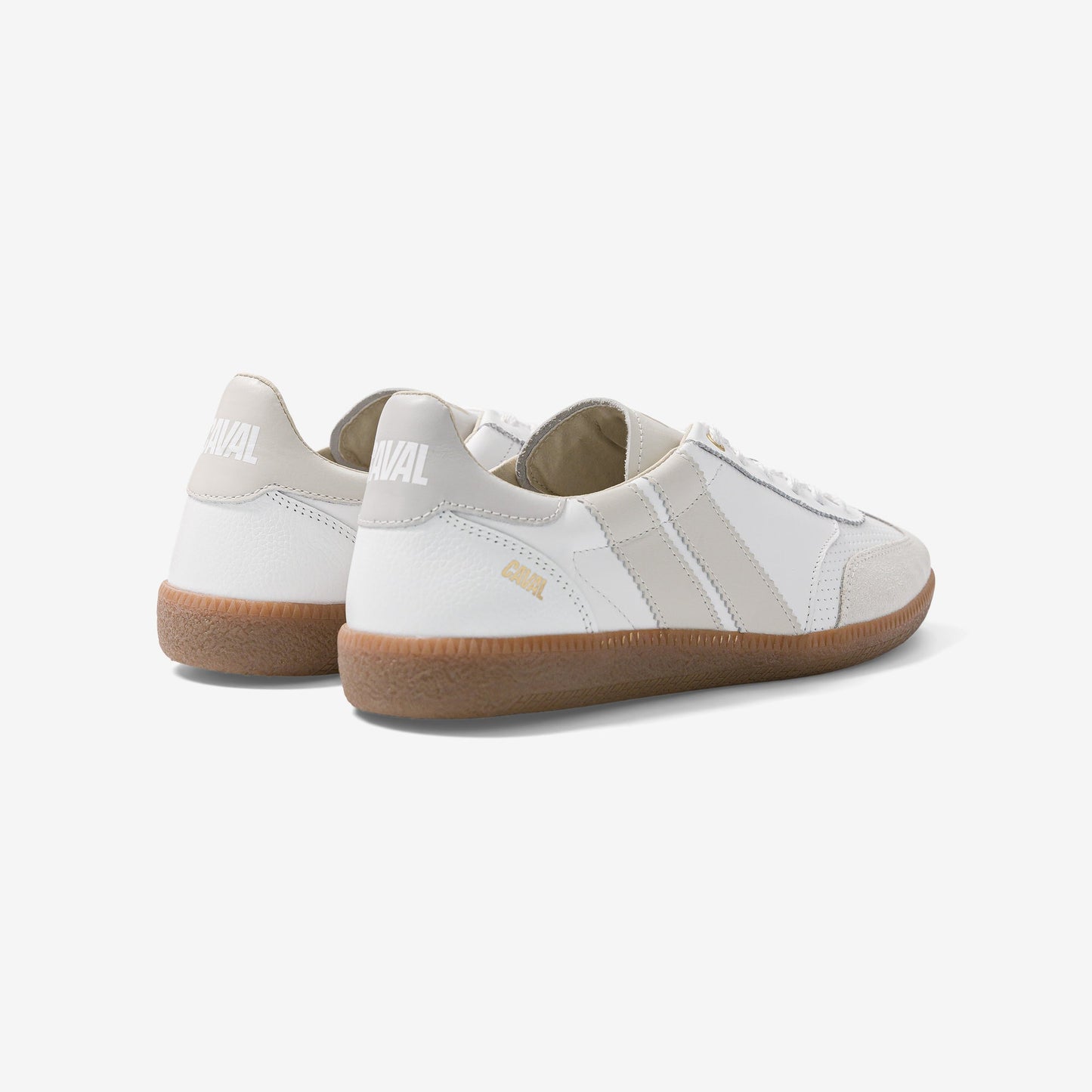 Baskets en cuir certifié | blanc "pure whisper"