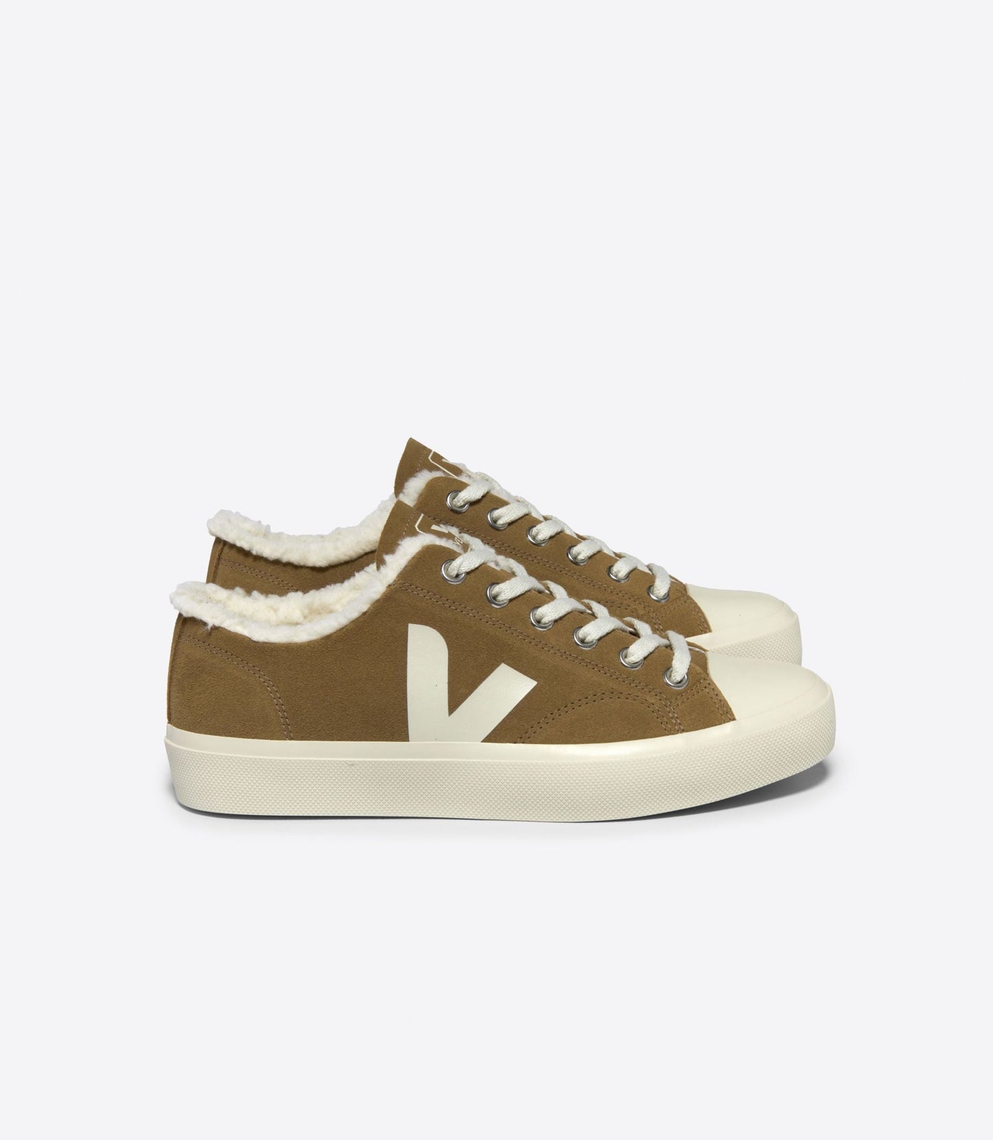 Baskets basses en suède | marron "wata ii low fured suede tent pierre"