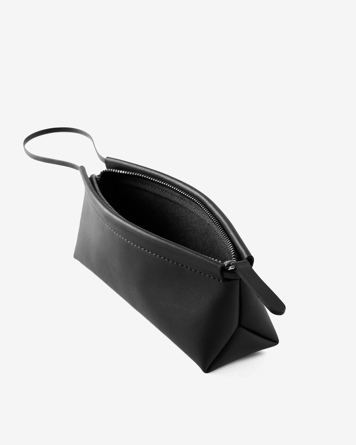 Trousse noire en matières recyclées - pencil pouch black