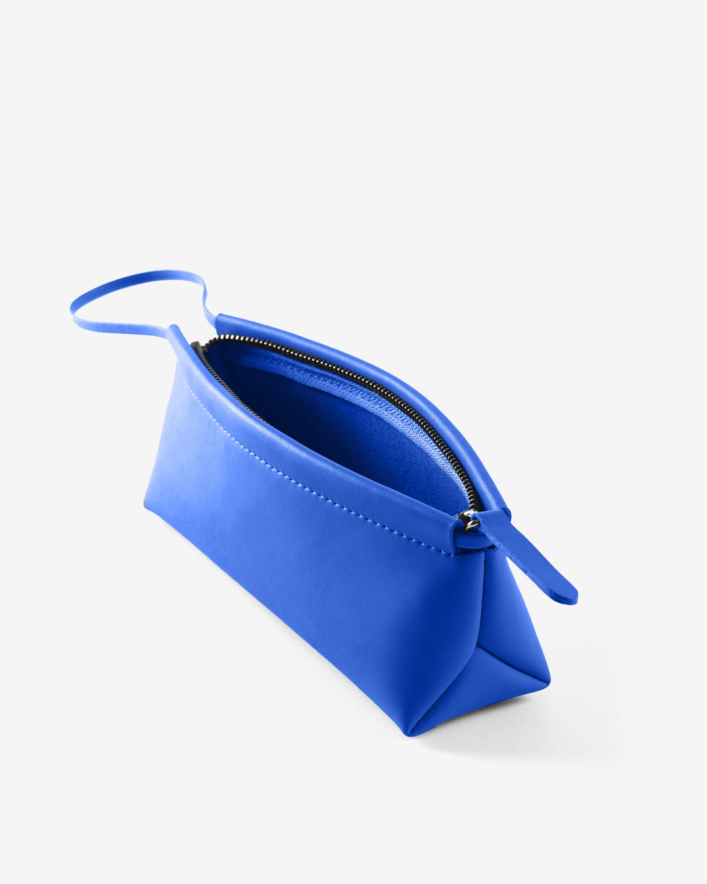 Trousse bleue en matières recyclées - pencil pouch klein