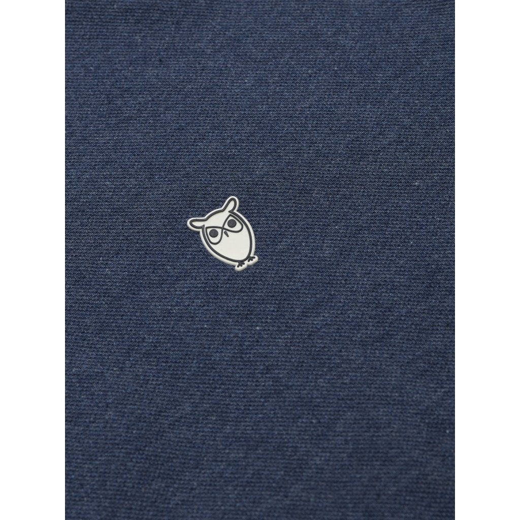 Polo piqué marine en coton bio - polo