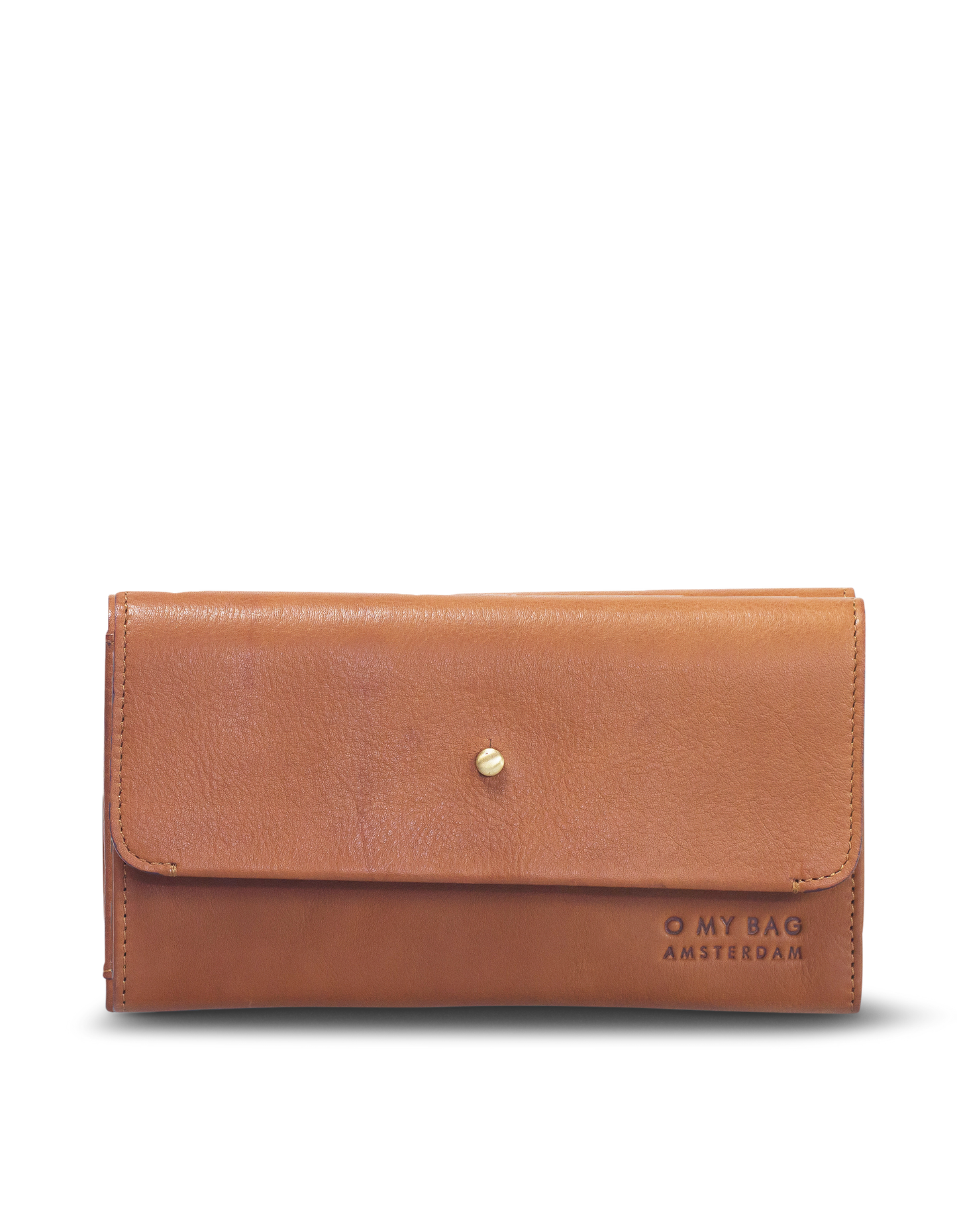 Portefeuille en cuir grainé certifié | Marron "pixie's pouch wild oak soft grain leather"