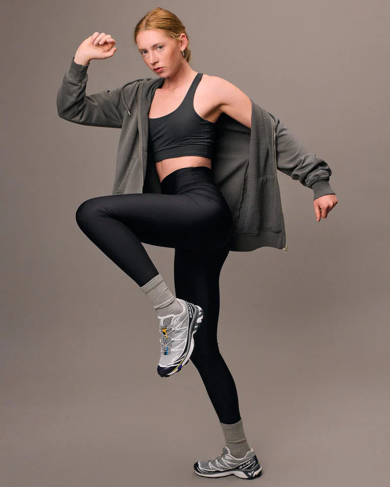 Legging en matière recyclée | noir "active high-rise legging"