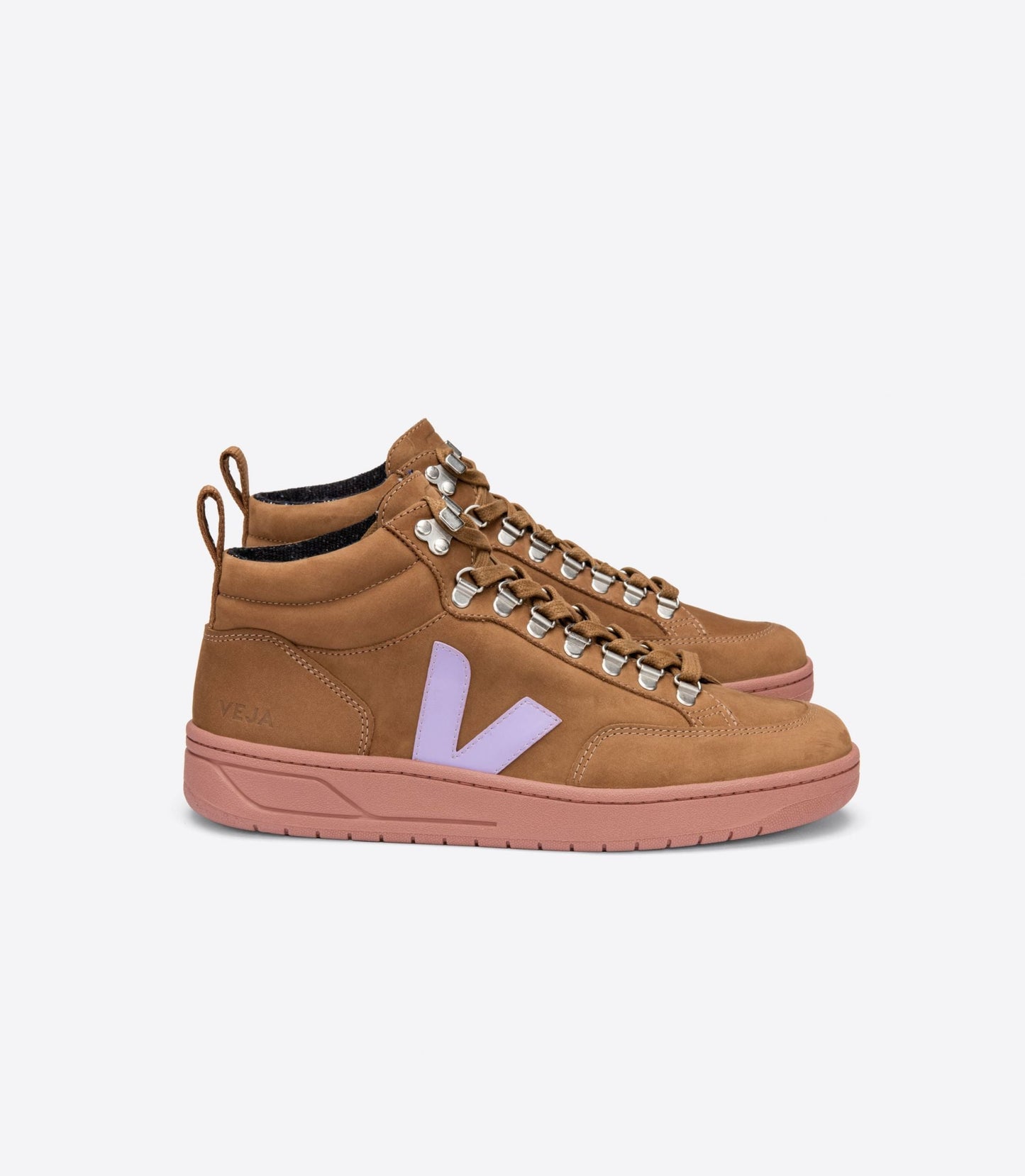 Baskets roraima suede brown lavande