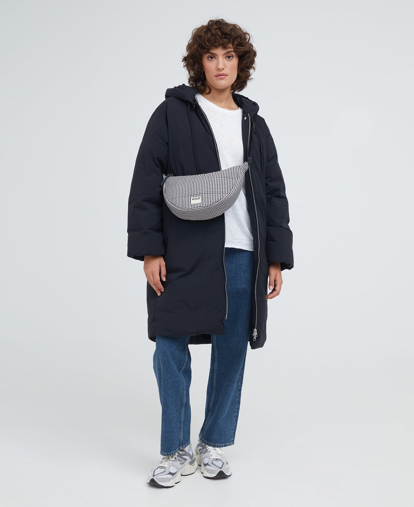 Banane matelassée en recyclé | "chloe crossbody bag"