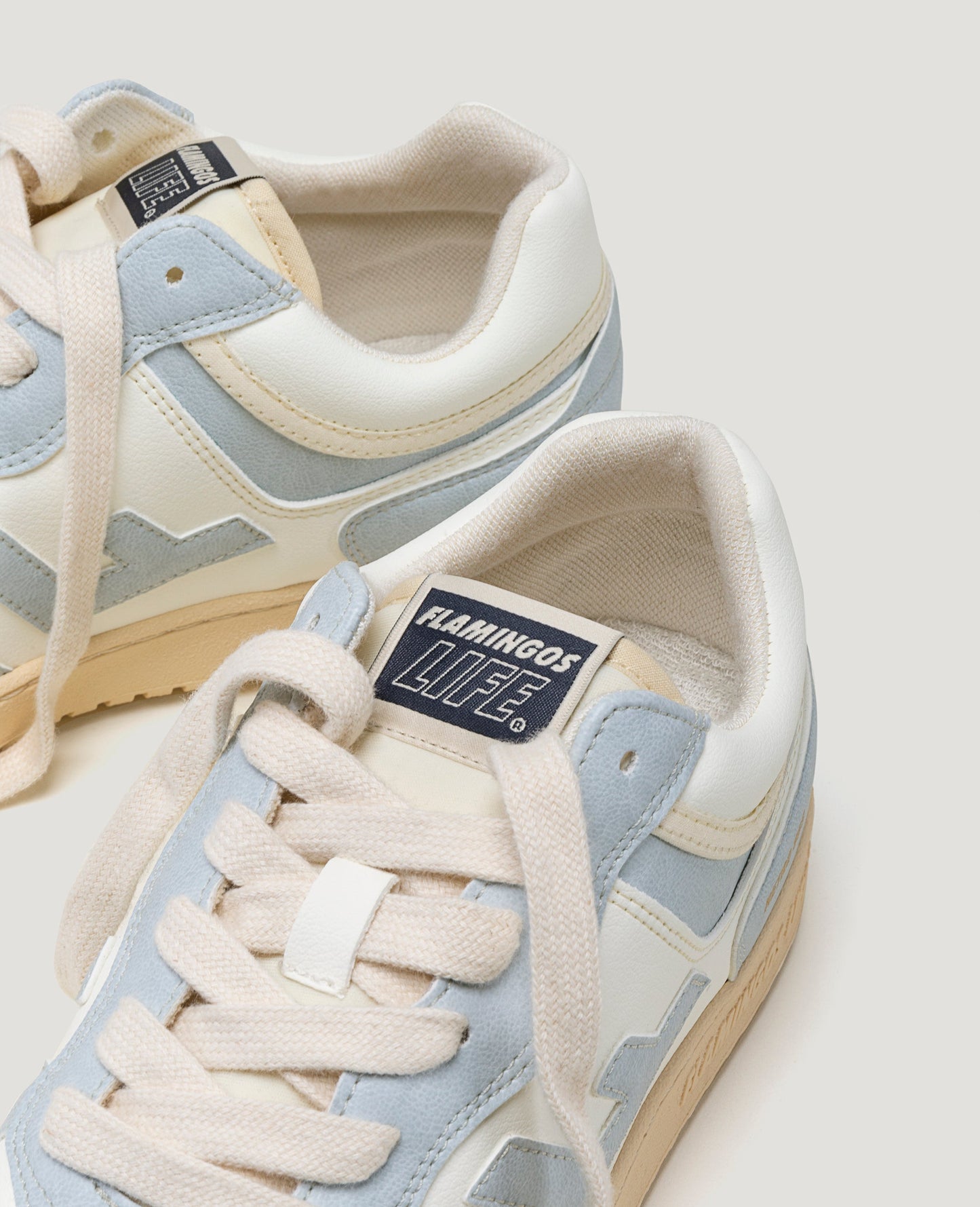 Baskets vegan en matière recyclée | beige "retro 86s fog vanilla fog vanilla"