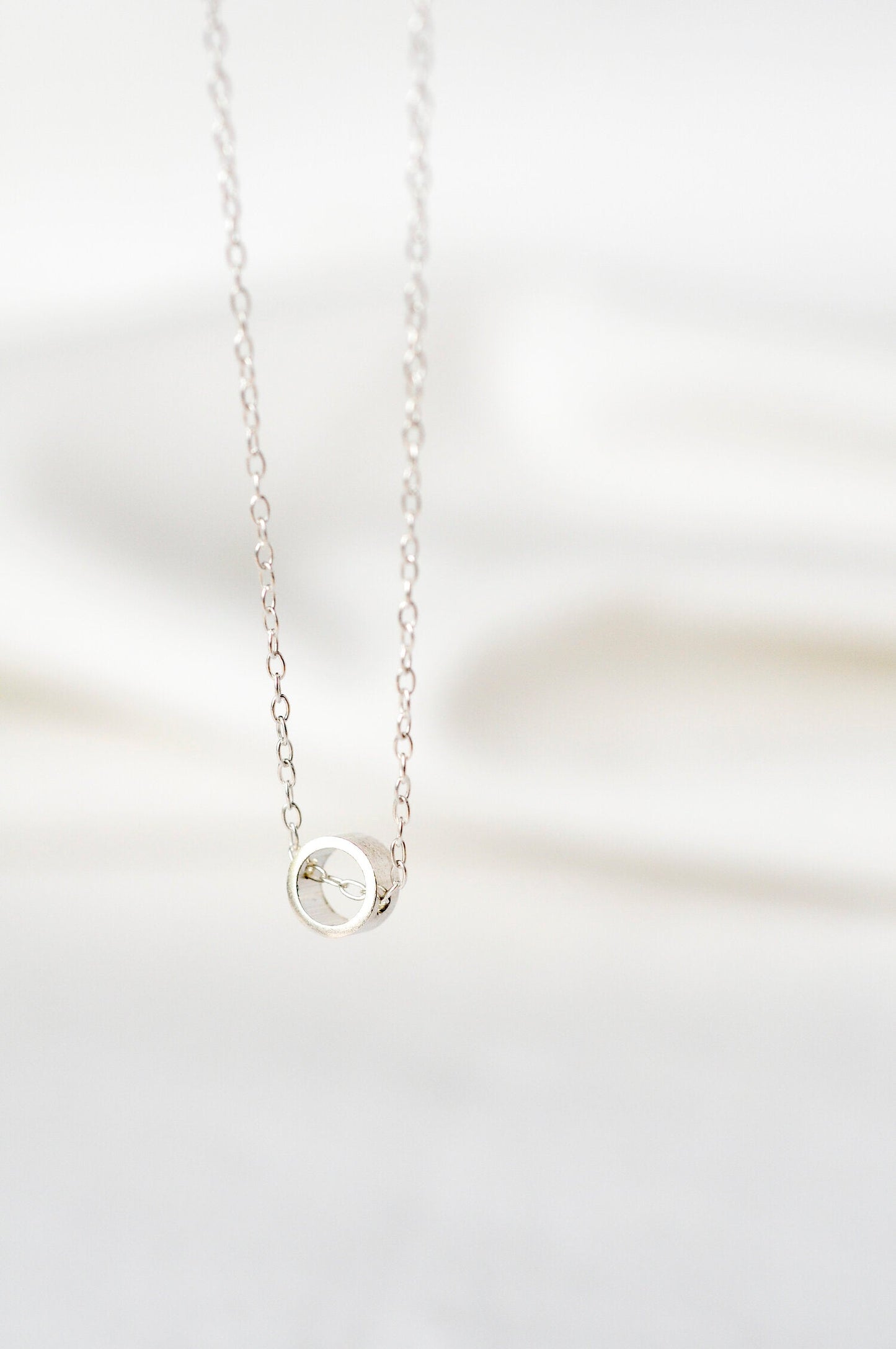 Collier en argent recyclé