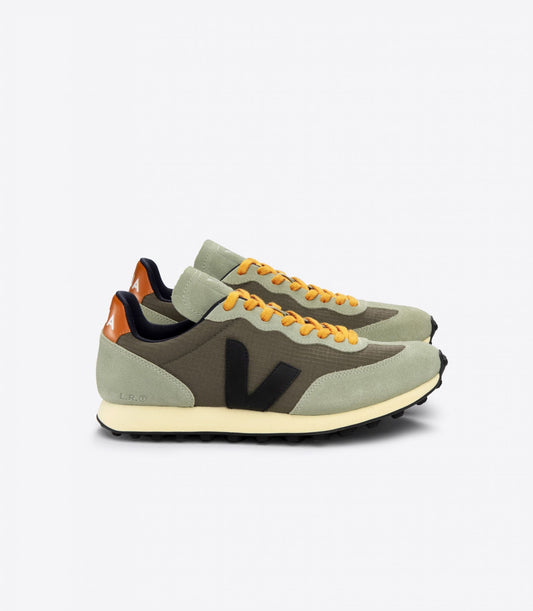 Baskets en polyester recyclé | kaki "rio branco ripstop kaki black"