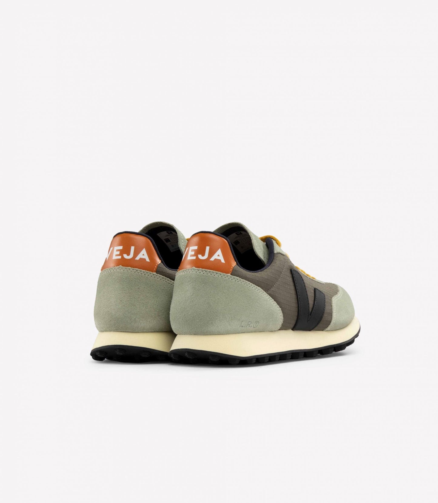 Baskets en polyester recyclé | kaki "rio branco ripstop kaki black"