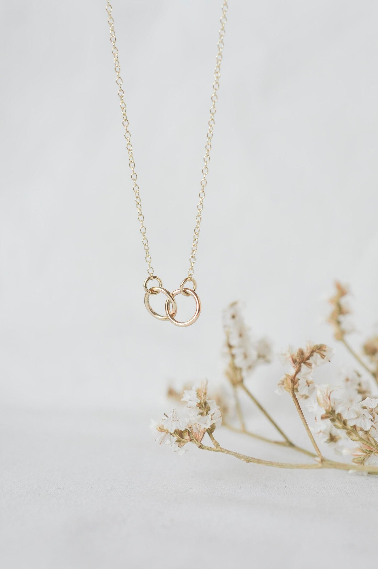 Collier en or recyclé - Connected Circle