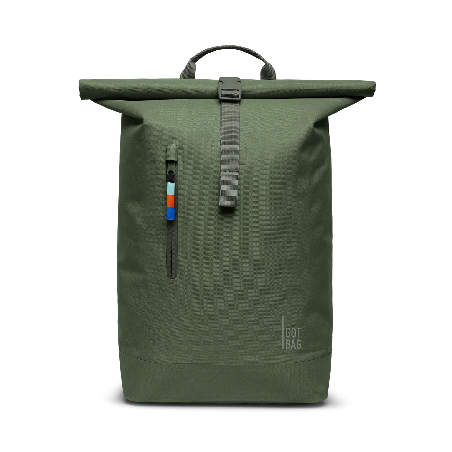 Sac à dos imperméable 26L en matière recyclée | vert "ROLLTOP LITE 2.0 algae"