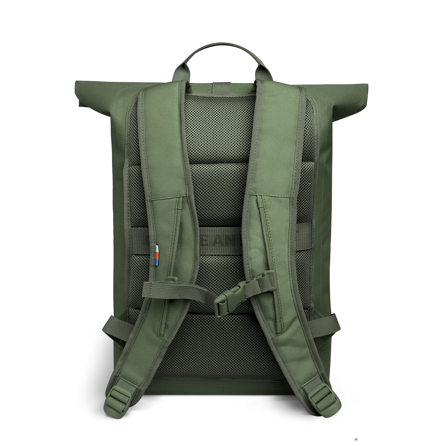 Sac à dos imperméable 26L en matière recyclée | vert "ROLLTOP LITE 2.0 algae"