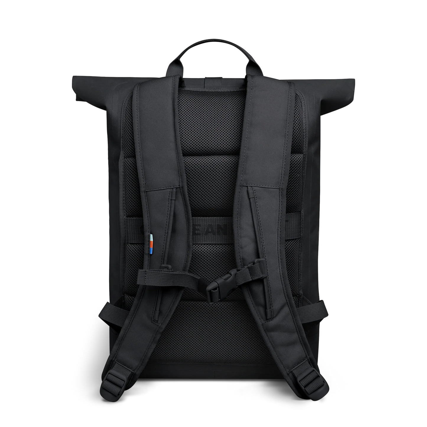 Sac à dos imperméable 26L en matière recyclée | noir "ROLLTOP LITE 2.0 MONOCHROME BLACK"