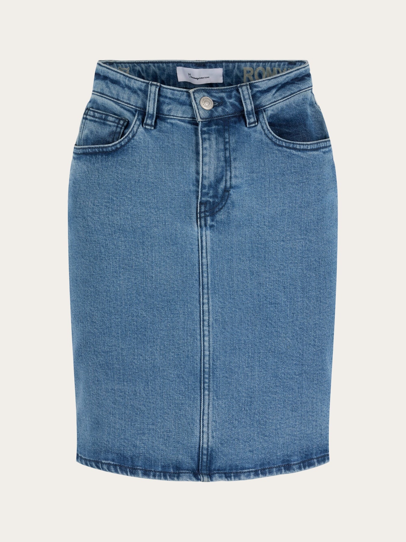 Jupe en jean en coton bio - romy