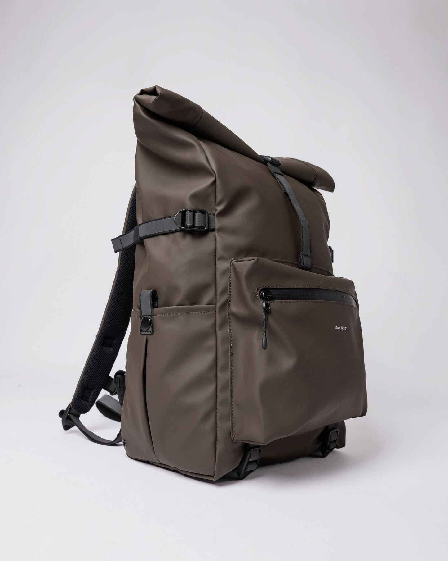 Sac à dos imperméable en matière recyclée | marron "ruben 2.0 brown"