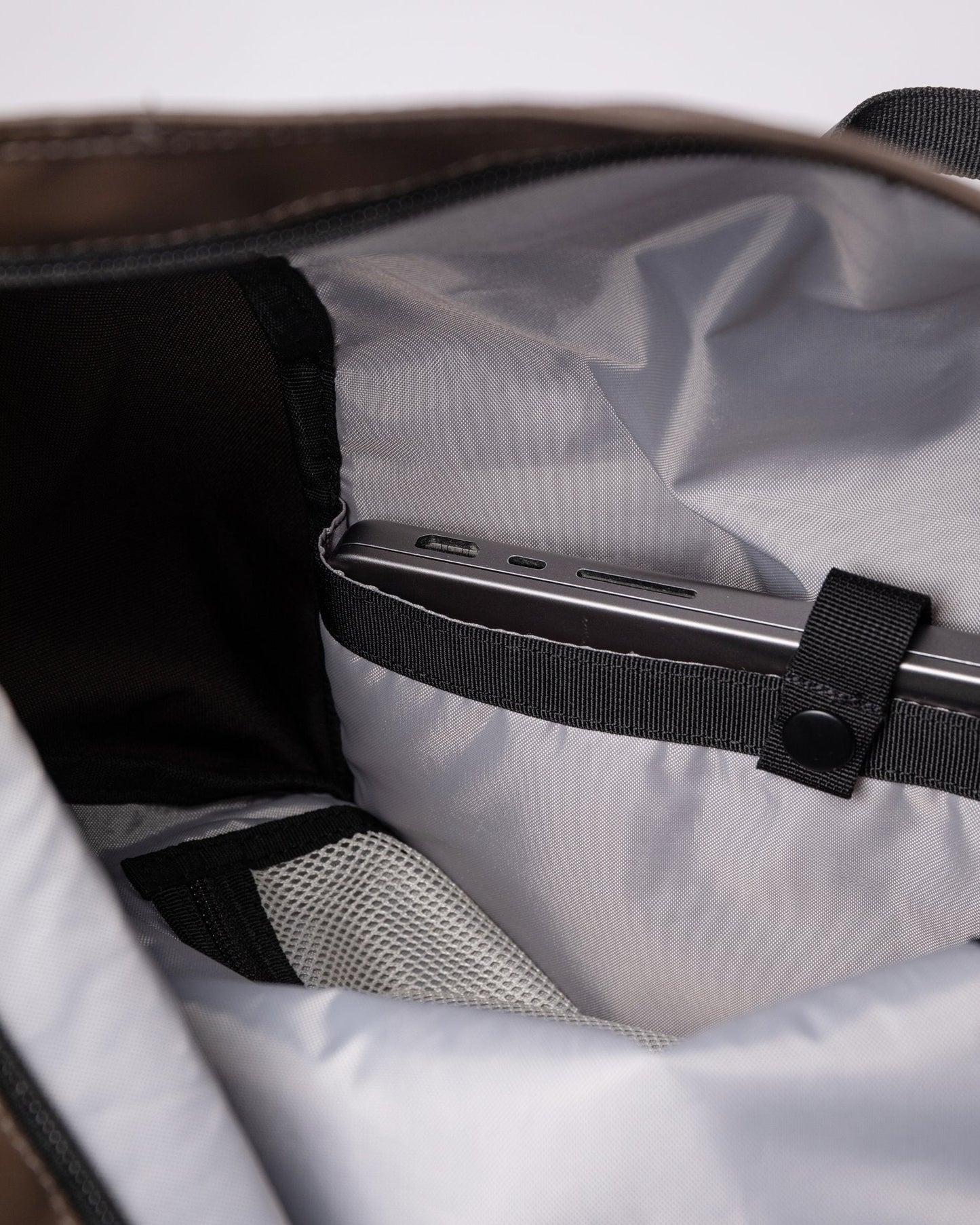 Sac à dos imperméable en matière recyclée | marron "ruben 2.0 brown"