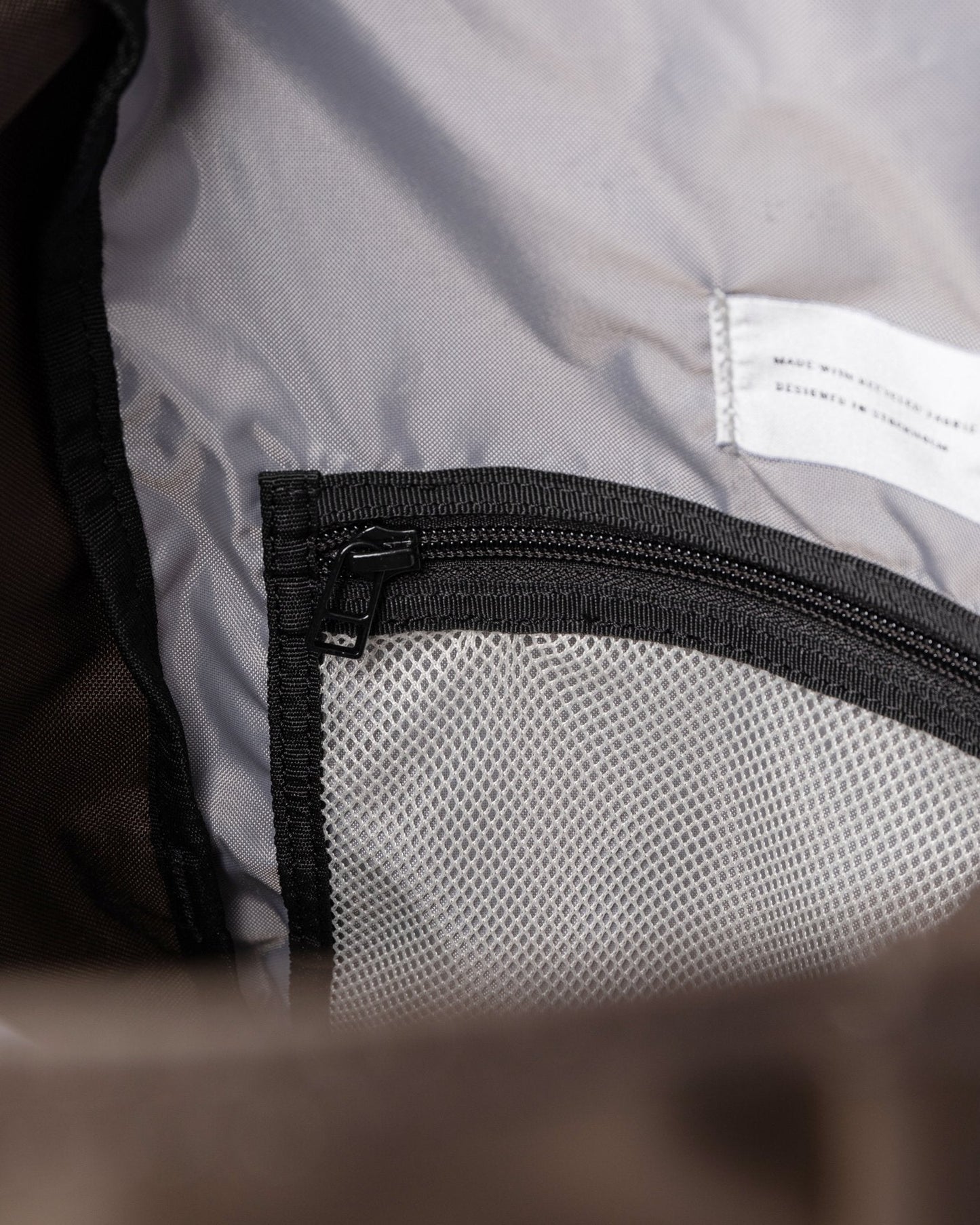Sac à dos imperméable en matière recyclée | marron "ruben 2.0 brown"