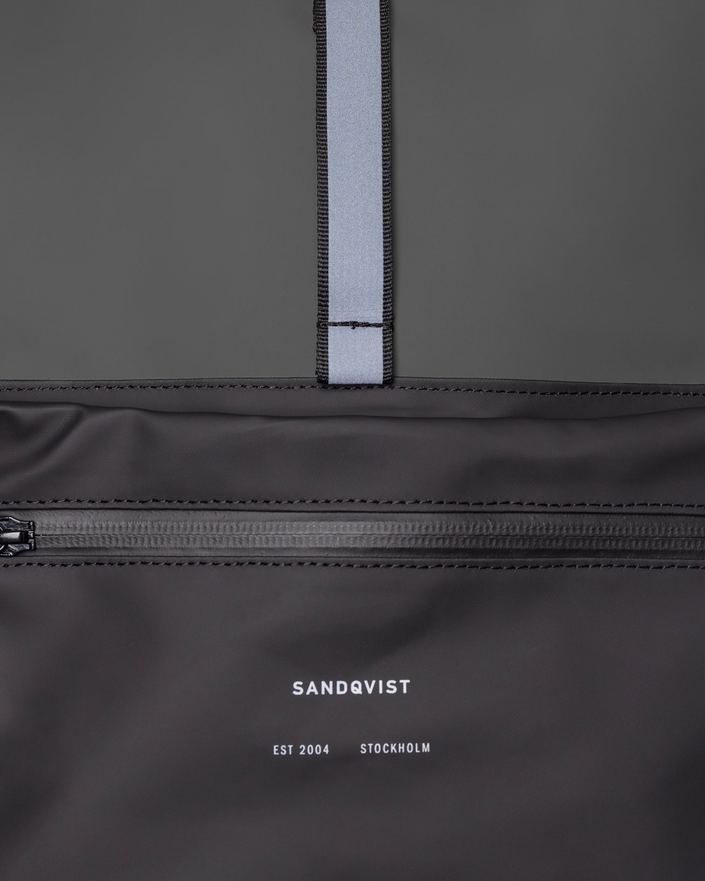 Sac à dos imperméable en matière recyclée | Noir et gris "ruben 2.0 multi dark"