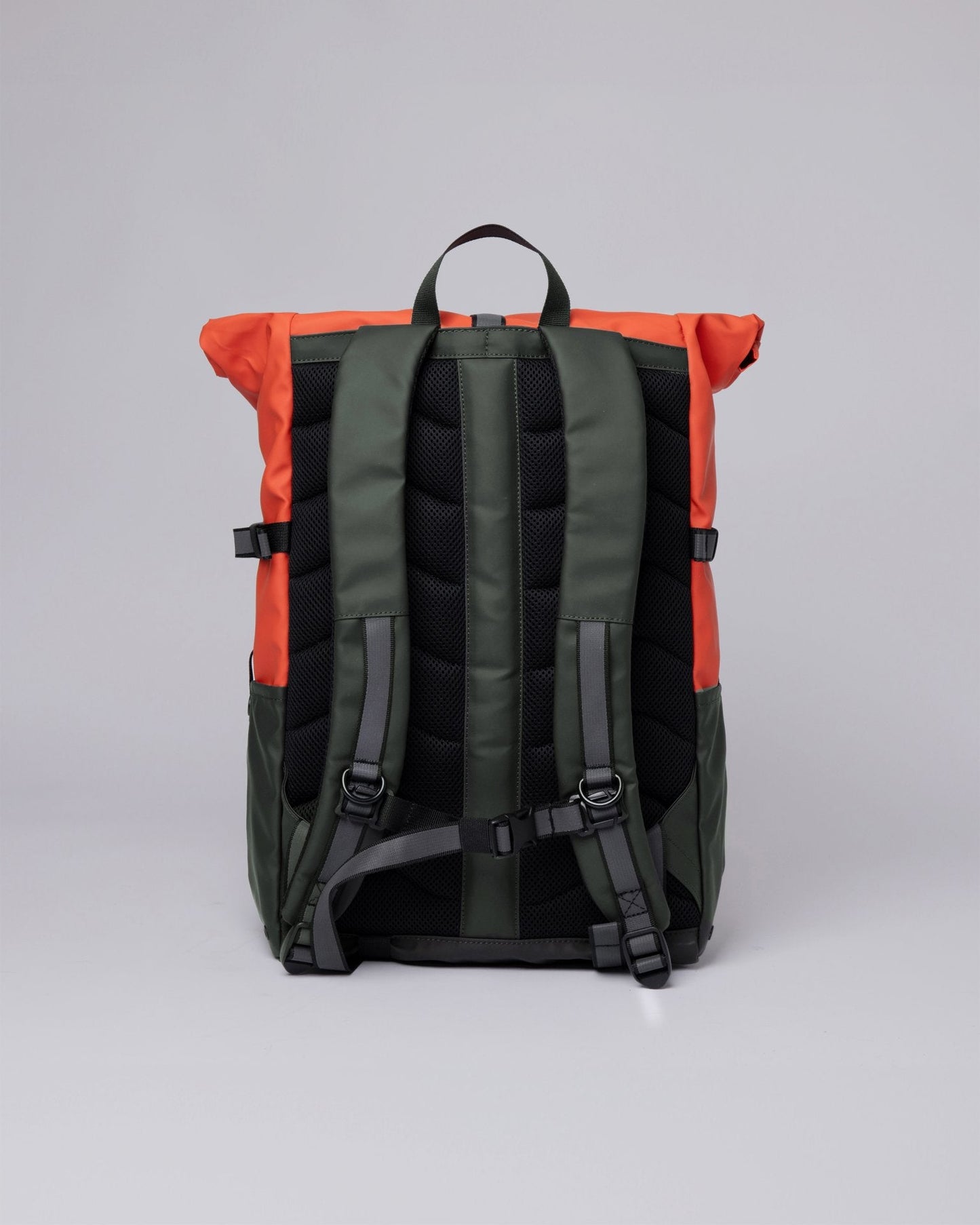 Sac à dos imperméable en matière recyclée | orange et vert "ruben 2.0 multi orange dark green"