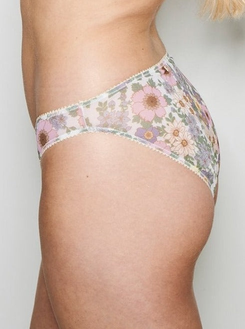 Culotte fleurie en recyclé - Rania