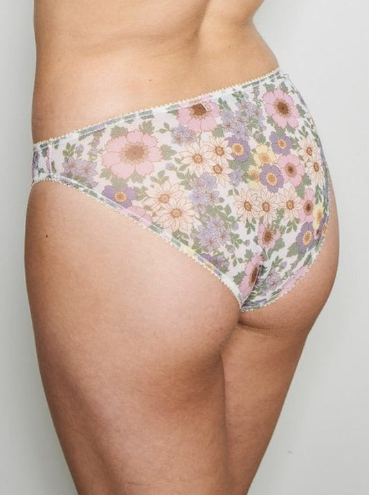 Culotte fleurie en recyclé - Rania