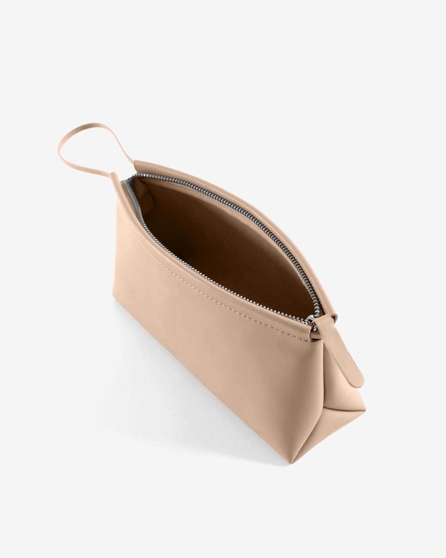 Pochette beige en matières recyclées - regular pouch beige