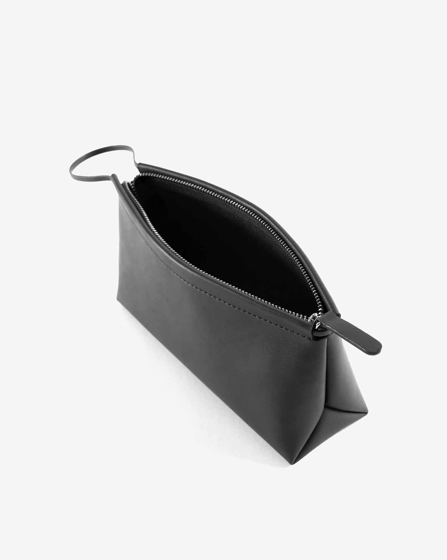 Pochette noire en matières recyclées - regular pouch black