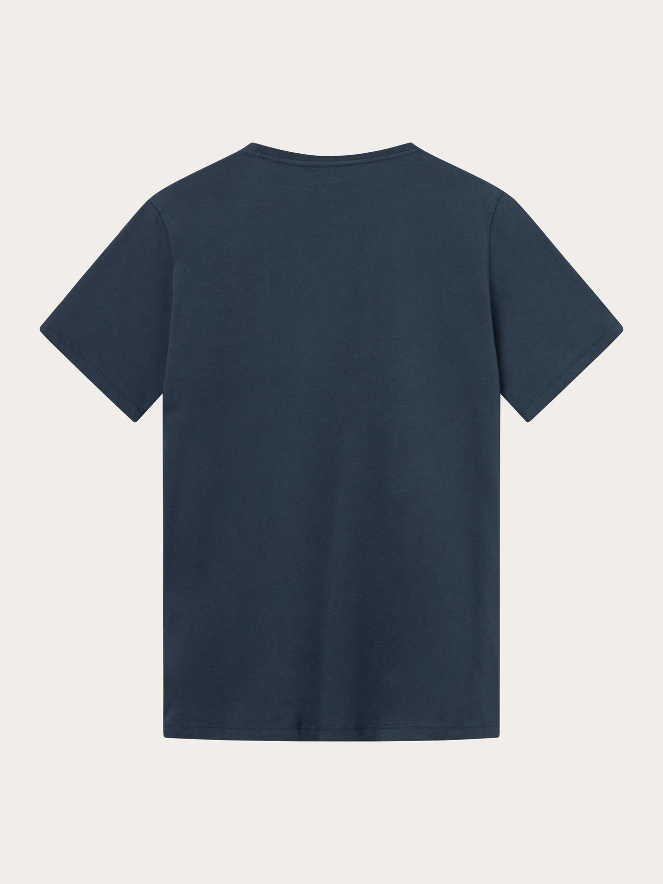 T-shirt  en coton bio | bleu marine "basic tee total eclipse"