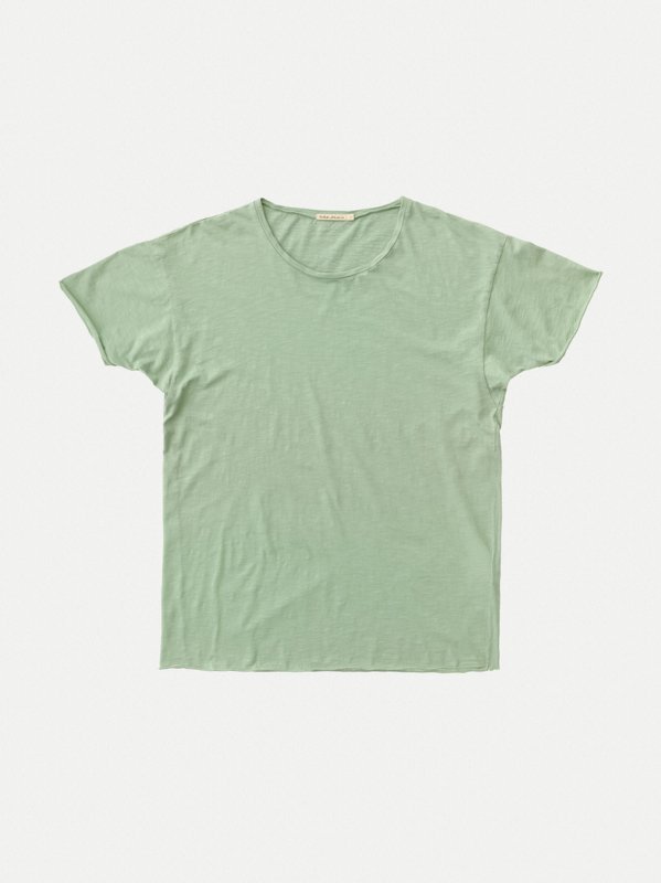 T-shirt vert en coton bio - Roger