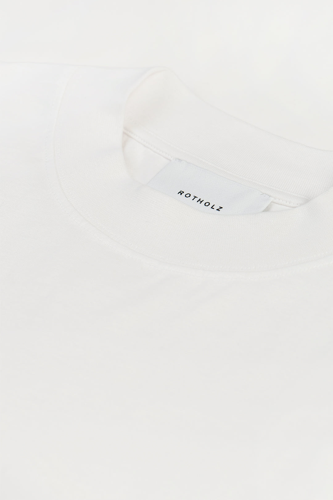 T-shirt en coton bio | blanc "cropped t-shirt classic white"