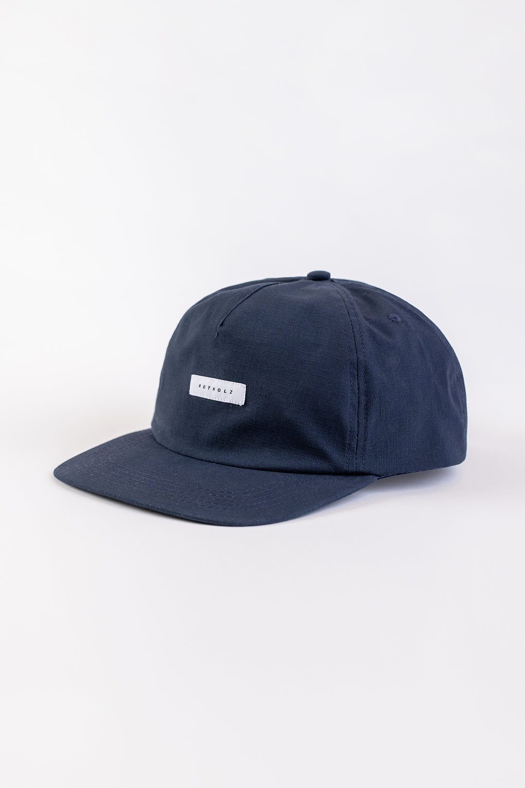 Casquette souple marine en coton bio - ripstop floppy cap navy