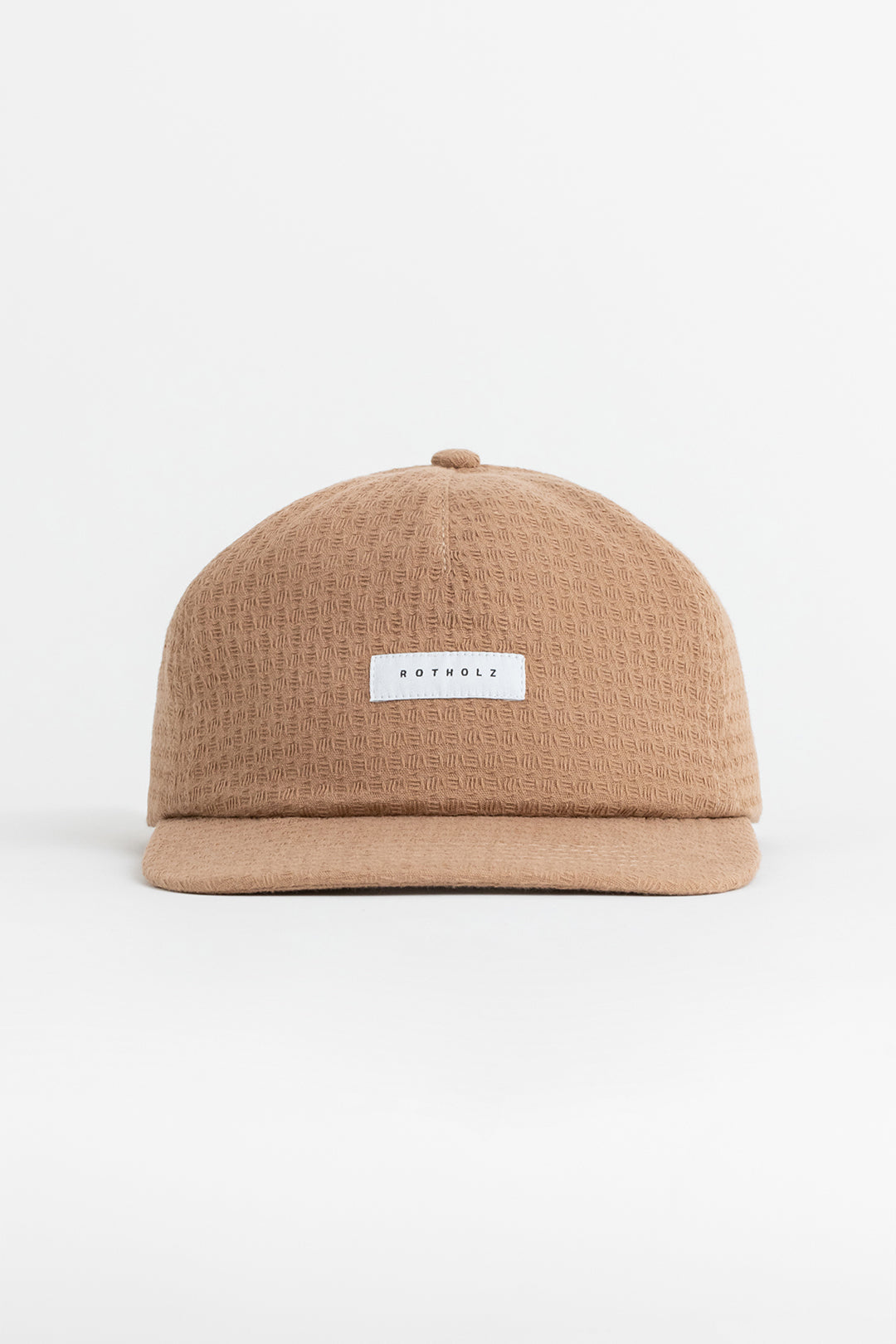 Casquette souple marron en coton bio - floppy cap mocha